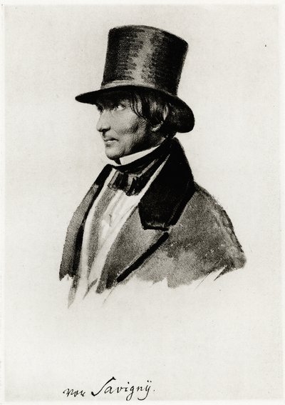 Friedrich Carl von Savigny, 1884-90 od German School