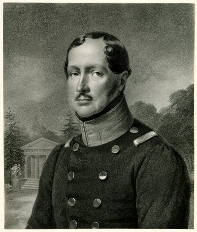 Friedrich Wilhelm III., 1884-90 (fototyp) od German School