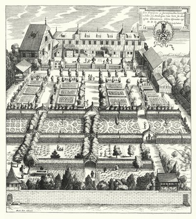 Zahrada Christopha Pellera v Norimberku od German School