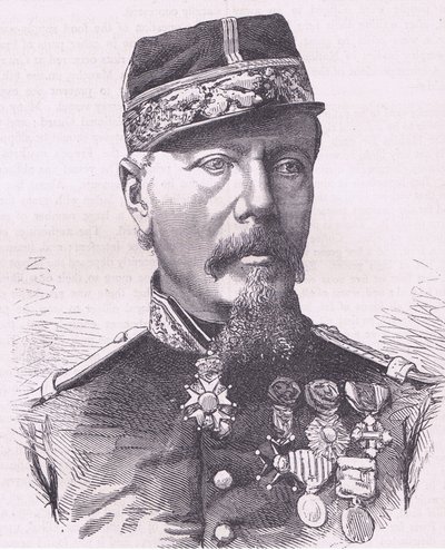 General Cremer, Cassells Historie války mezi Francií a Německem vydaná Cassell and Company Limited, kolem roku 1890 (litho) od German School