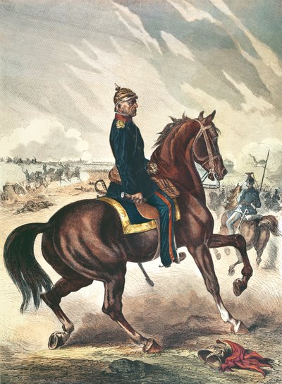 Generál Helmuth Karl Bernhard von Moltke (1800-91) od German School