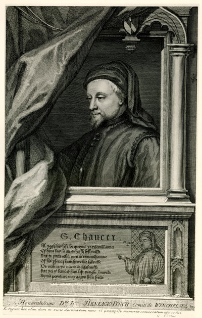 Geoffrey Chaucer od German School