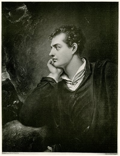George Noel Gordon Lord Byron, 1884-90 (fototyp) od German School