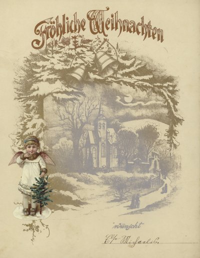 Německé vánoční přání od German School