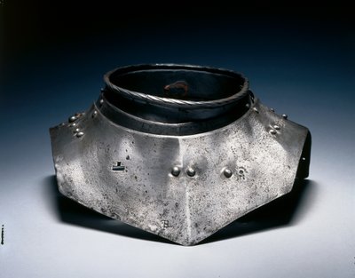Gorget, cca 1560 (ocel) od German School