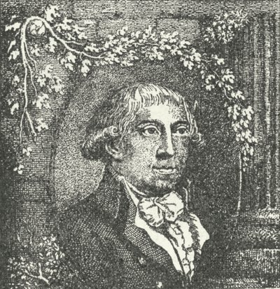 Gottfried August Burger, německý básník (rytina) od German School