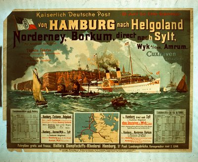 Hamburk na Helgoland od German School