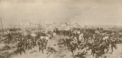 Hanzovní jednotky v Loigny, francouzsko-pruská válka, prosinec 1870 od German School