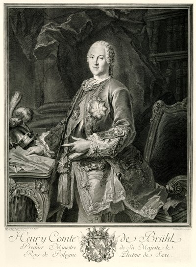 Heinrich Graf Bruehl od German School