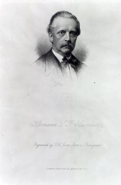 Hermann von Helmholtz, vyryl C.H. Jeens od German School