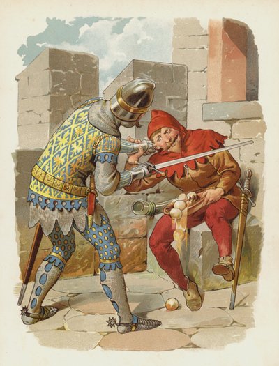 Ilustrace pro Till Eulenspiegel od German School