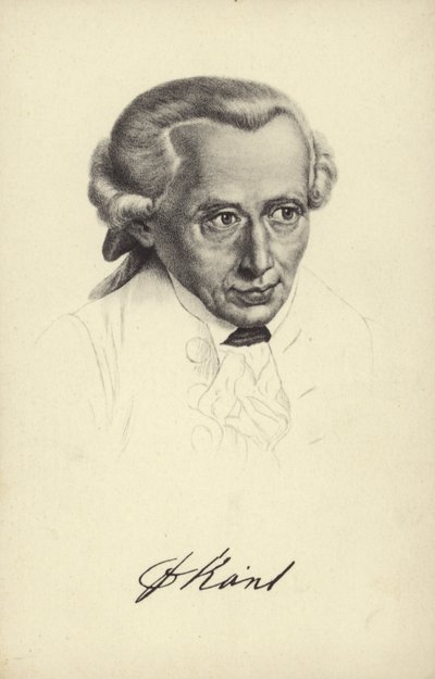 Immanuel Kant (litografie) od German School