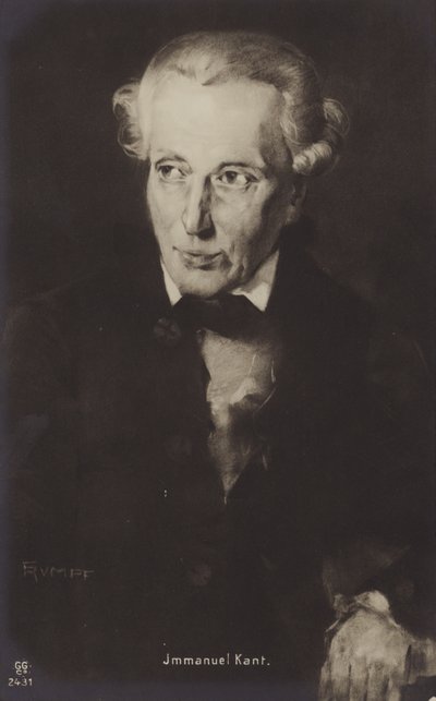 Immanuel Kant (litografie) od German School
