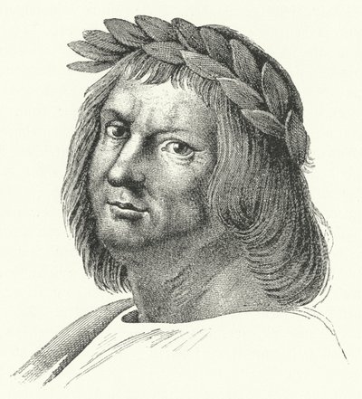 Jacopo Sannazaro , italský básník (rytina) od German School