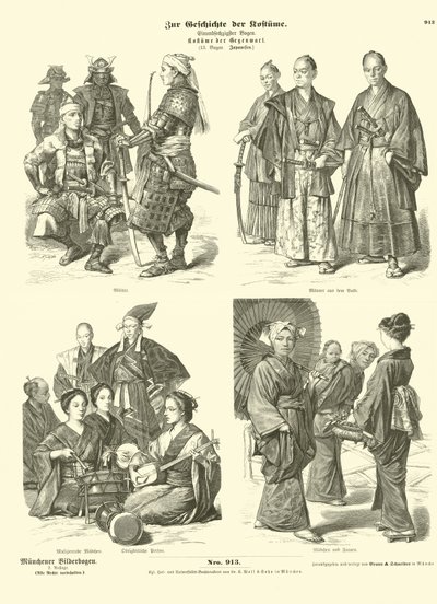 Japonské kostýmy od German School