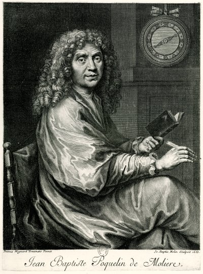 Jean Baptiste Moliere od German School
