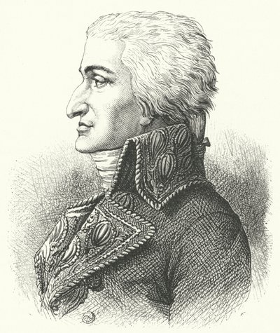 Jean Jacques Regis de Cambaceres, francouzský právník a státník, který byl jedním z hlavních autorů Napoleonského zákoníku (rytina) od German School