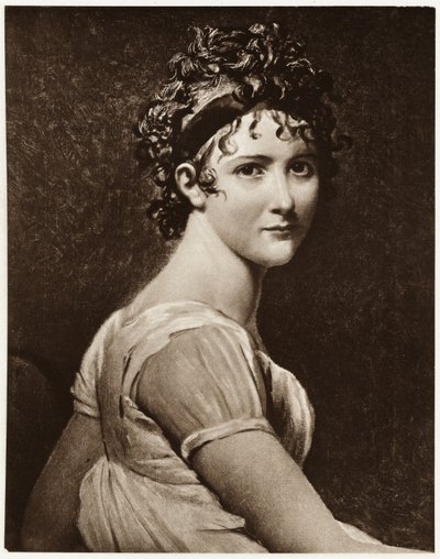 Jeanne Françoise Adelaide Récamier, 1884-90 (fototyp) od German School