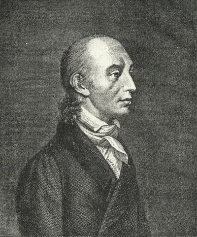 Johann Heinrich Voss, německý klasicista a básník (rytina) od German School