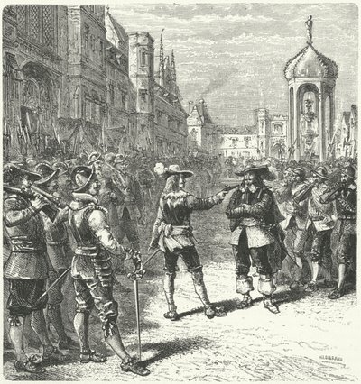 John Lambert brání zasedání parlamentu Rump od German School