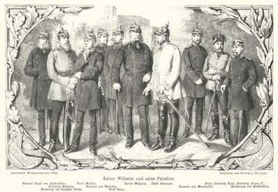 Kaiser Wilhelm II a jeho paladinové od German School