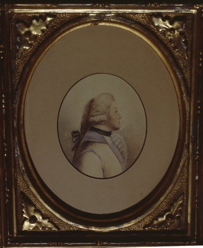 Karl Wilhelm Ferdinand von Bismarck, (čb na papíře) od German School