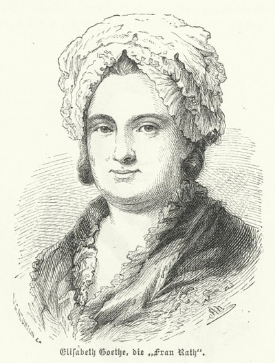 Katharina Elisabeth Goethe, matka německého autora Johanna Wolfganga Goetha od German School