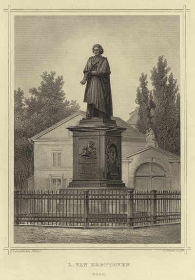 L van Beethoven, Bonn od German School