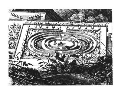 Labyrint v Heidelbergu, Hortus Palatinus od German School