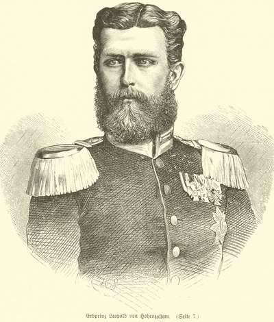Leopold, princ z Hohenzollernu od German School