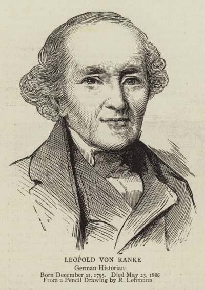 Leopold von Ranke (rytina) od German School
