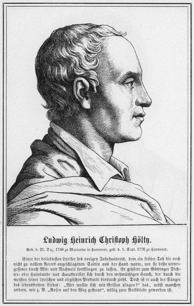 Ludwig Heinrich Christoph Holty (rytina) od German School