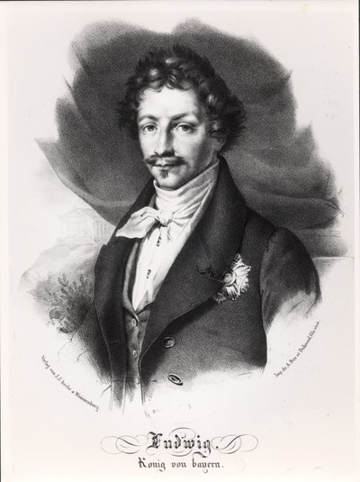 Ludvík I. Bavorský (25. srpna 1786 – 29. února 1868) od German School