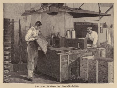 Výroba zápalek (rytí) od German School