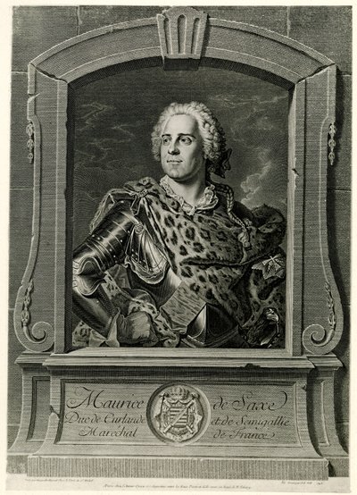 maršál Moritz Saský od German School