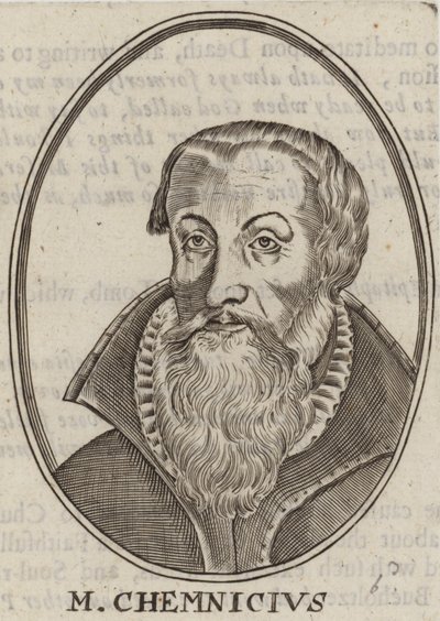 Martin Chemnitz, německý luteránský teolog a reformátor (rytina) od German School