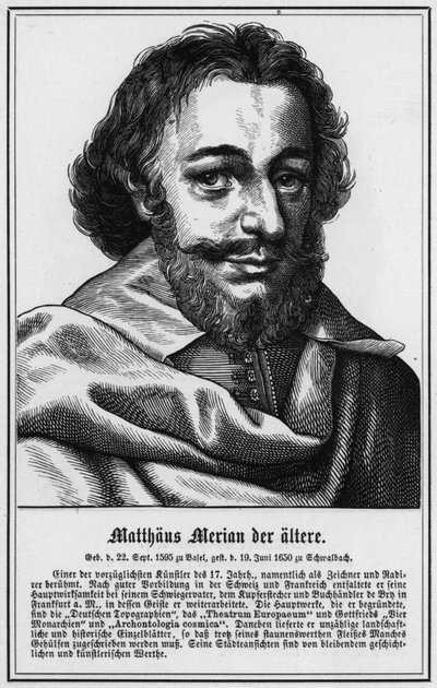 Matthäus Merian starší (rytina) od German School