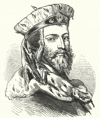 Maurice, saský kurfiřt (rytina) od German School