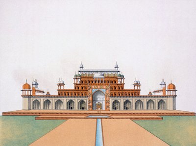 Mauzoleum Akbara Velikého v Sekandra od German School