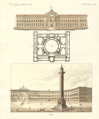 Smíšené předměty (barevné rytí) od German School