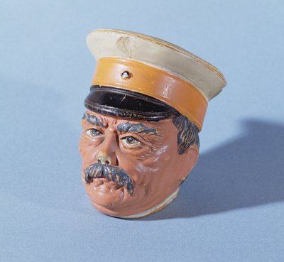 Pokladnička v podobě kancléře Otto von Bismarcka (1815-98) (terakota) (viz také 211401) od German School
