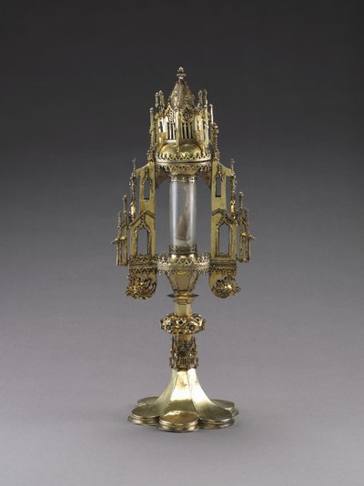 Monstrance s relikvií svatého Šebestiána, 1484 od German School