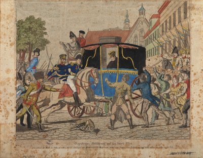 Napoleonův exil na ostrov Elba od German School