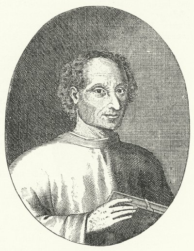 Niccolo Machiavelli , florentský politik a spisovatel od German School