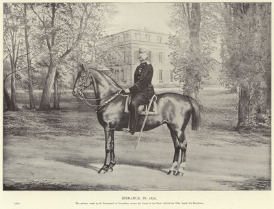 Otto von Bismarck v roce 1870 od German School