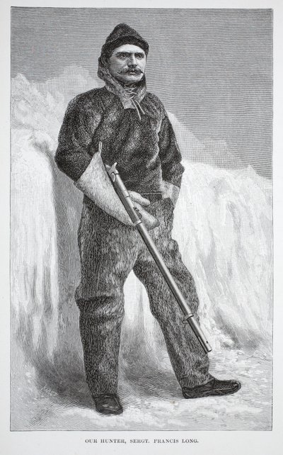 Náš lovec, seržant Francis Long, hospoda. Londýn 1886 od German School