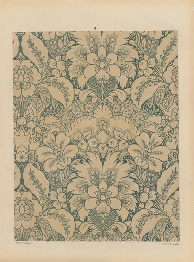 Stránka z Ornamente de Gewebe od German School