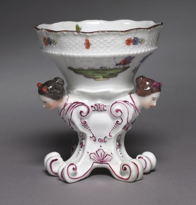 Pár solí ze služby Sulkowsky, výrobce Meissen Porcelain Factory, Německo, 1735-1756 od German School