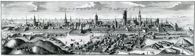Panoramatický výhled na Gdaňsk (Gdaňsk) od German School