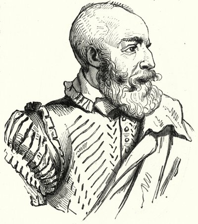 Petrus Ramus, francouzský humanista a logik zabit při masakru svatého Bartoloměje (rytina) od German School